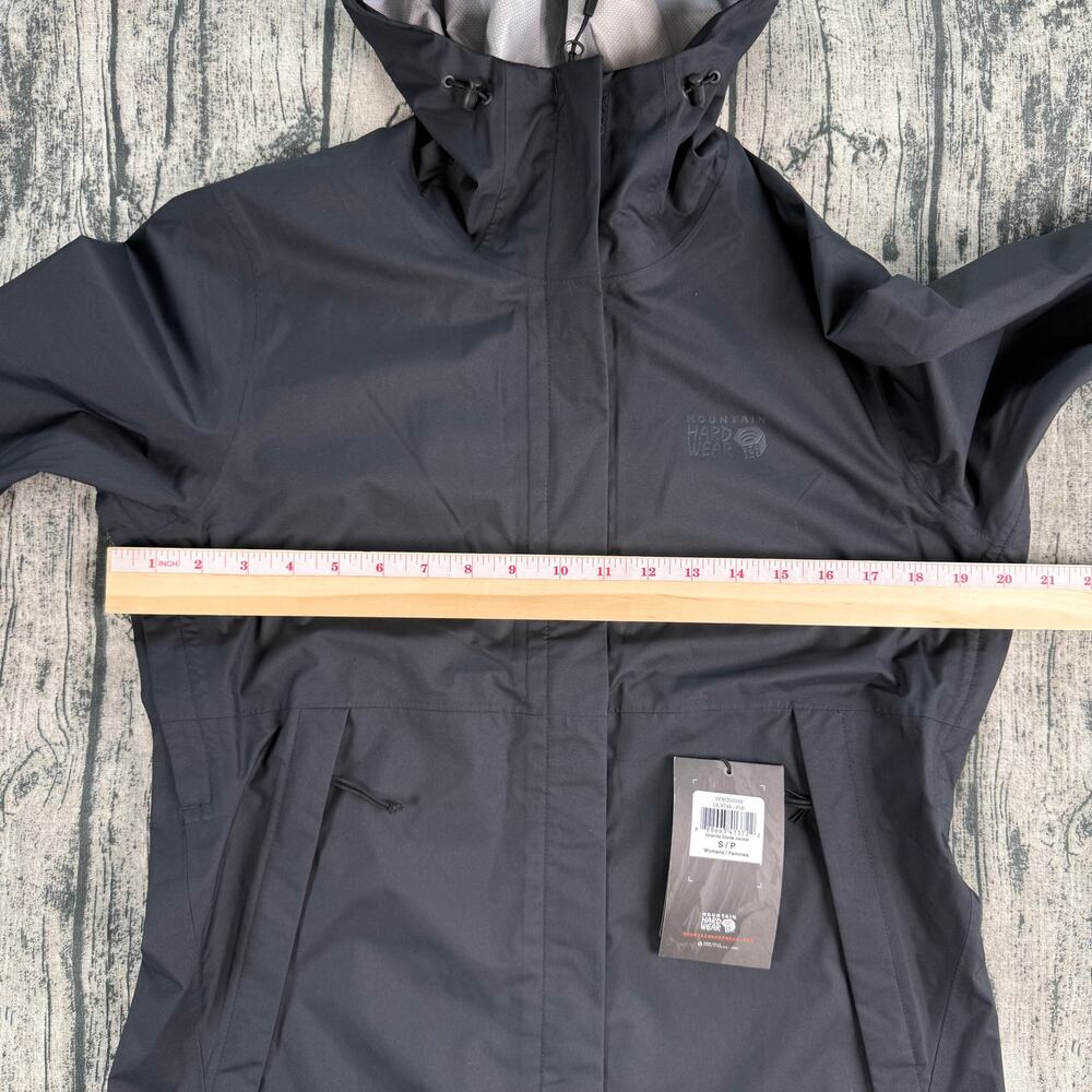 Mountain Hardwear Granite Glade Rain Jacket Women's S Black NWT - Picture 6 of 8